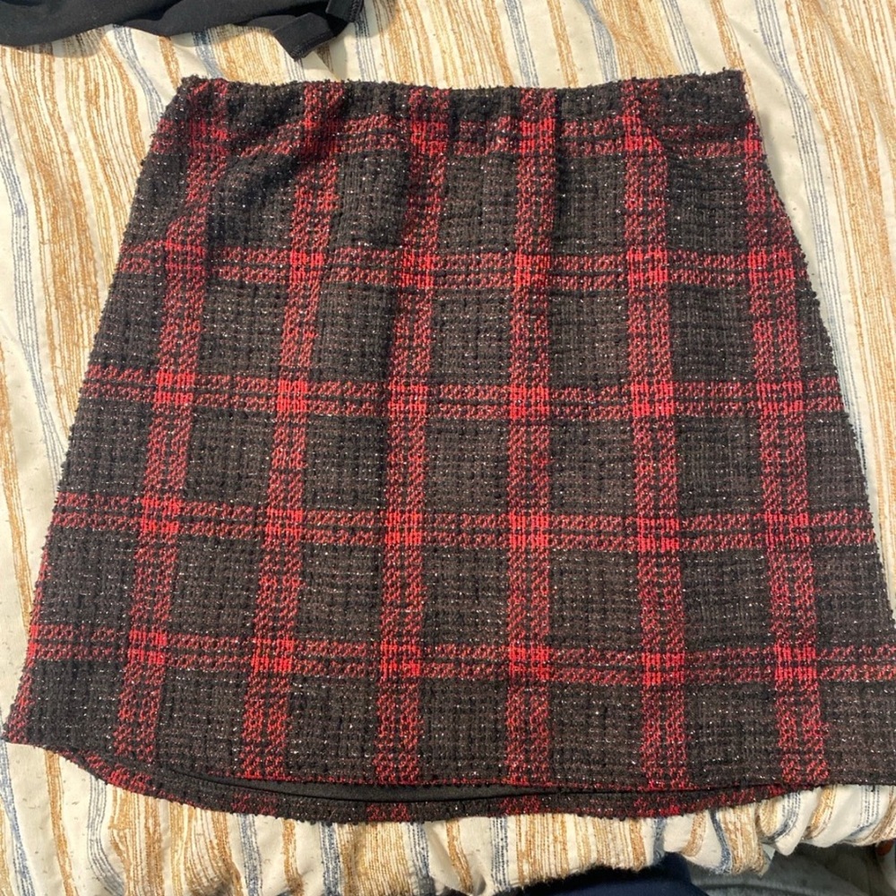 Girls Plaid Skirt